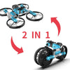 SearchFindOrder 2-in-1 Quadrocopter UAV Aircraft Motorcycle 2.4Ghz 4-Axis Gyro RC Drone with your selected options