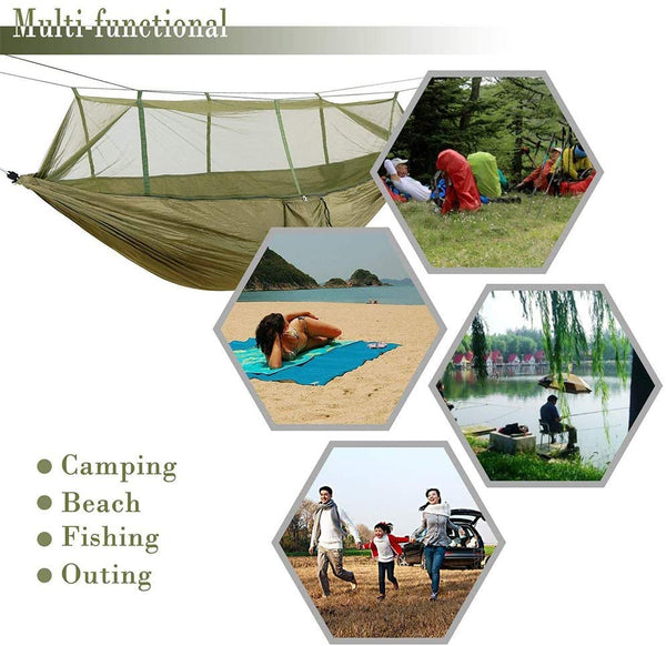 SearchFindOrder 2 Person Hammock With Mosquito Net