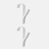 SearchFindOrder 2pcs High Quality Hanger For Heated Towel Radiator 6pcs