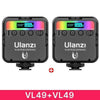 SearchFindOrder 2PCS Mini RGB Video Lighting for Photography