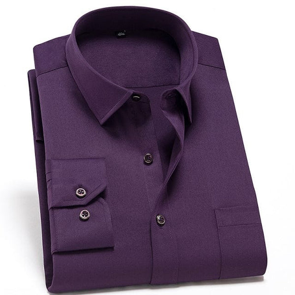 SearchFindOrder 3-809 / 44 185CM 90KG Stretch Non-iron Anti-wrinkle Free Shirt