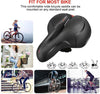 SearchFindOrder 3D GEL Hollow Breathable Bicycle Saddle Seat for Men and Women