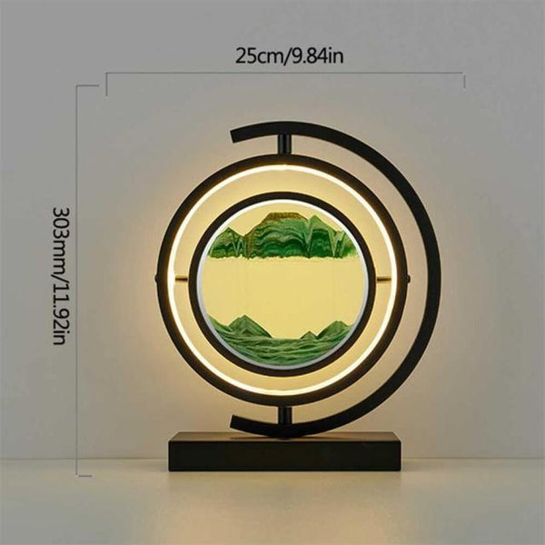 SearchFindOrder 3D Hourglass Moving Sand Art Decor
