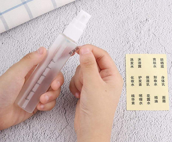 SearchFindOrder 4-in-1 Liquid Travel Dispenser