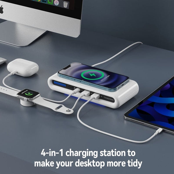 SearchFindOrder 4-in-1 Smart Wireless Charging Station