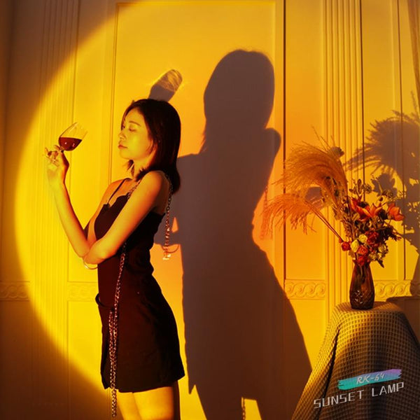 SearchFindOrder 4-in-1 Sunset Lamp (Sunset, Rainbow, Sunset Red, Sun Light)