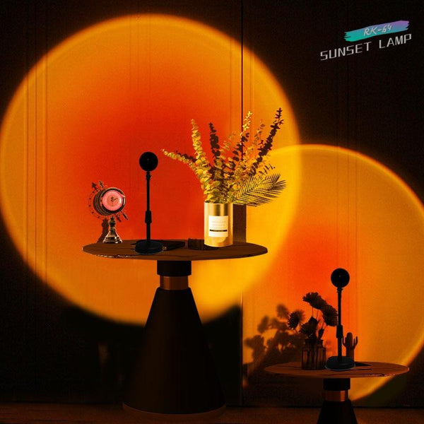 SearchFindOrder 4-in-1 Sunset Lamp (Sunset, Rainbow, Sunset Red, Sun Light)