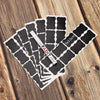 SearchFindOrder 48pcs 1shape 02 48pcs Jar Stickers Kitchen Label