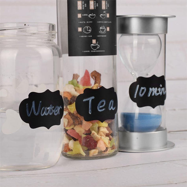 SearchFindOrder 48pcs Jar Stickers Kitchen Label