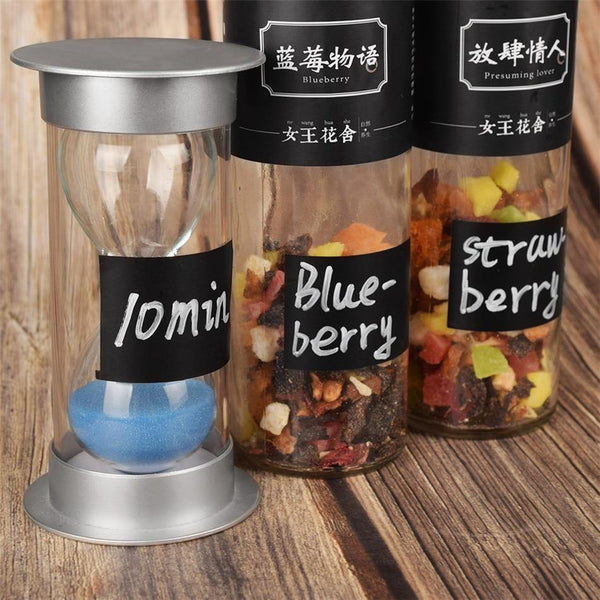 SearchFindOrder 48pcs Jar Stickers Kitchen Label