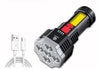 SearchFindOrder 5LED-Package A / Rechargeable USB Rechargeable Powerful 5 LED Flashlight