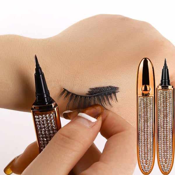 SearchFindOrder 6-Color Magic Self-Adhesive Eyeliner - Long-Lasting, No-Glue Lash Application & Quick-Drying Pencil