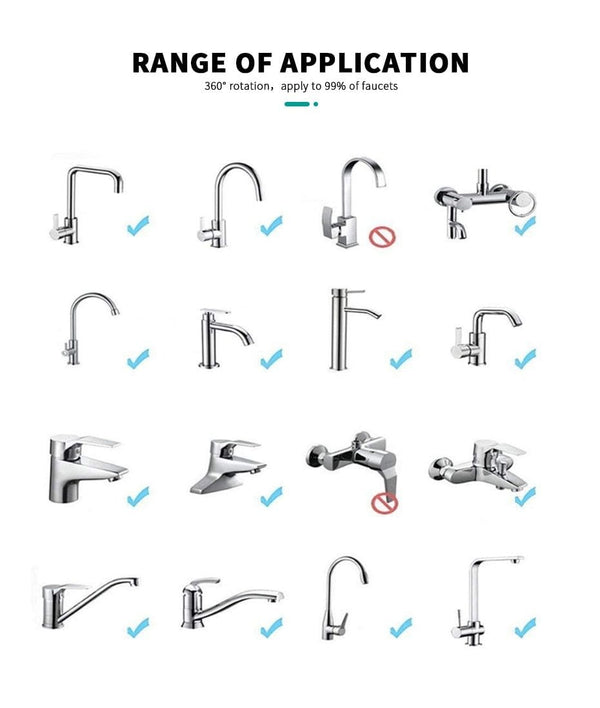SearchFindOrder 720° Degree Swivel Faucet