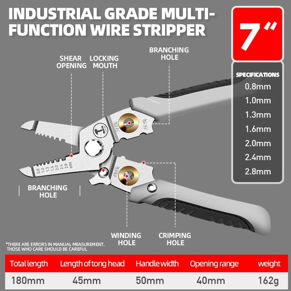 SearchFindOrder 9 In 1 Wire cutter Stripper Tool