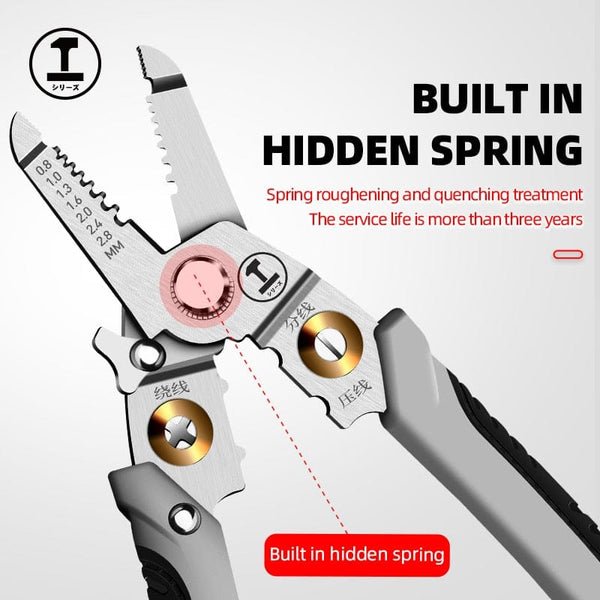 SearchFindOrder 9 In 1 Wire cutter Stripper Tool