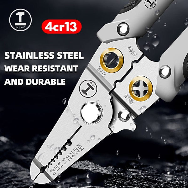 SearchFindOrder 9 In 1 Wire cutter Stripper Tool