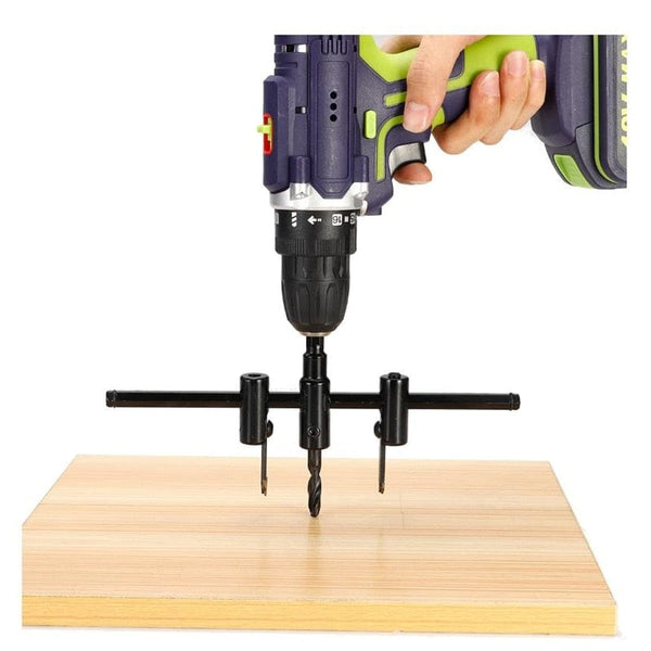 SearchFindOrder Adjustable Circle Hole Saw Drill Bit Tool Set