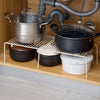 SearchFindOrder Adjustable Holders Metal Racks For Kitchen Cabinet Organizer