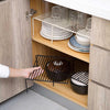 SearchFindOrder Adjustable Holders Metal Racks For Kitchen Cabinet Organizer