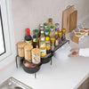 SearchFindOrder Adjustable Holders Metal Racks For Kitchen Cabinet Organizer