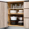 SearchFindOrder Adjustable Holders Metal Racks For Kitchen Cabinet Organizer