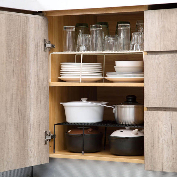 SearchFindOrder Adjustable Holders Metal Racks For Kitchen Cabinet Organizer