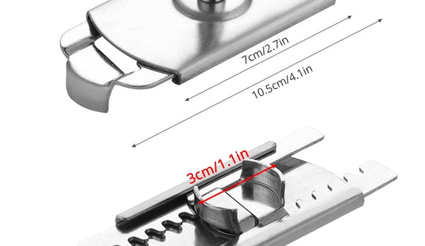 SearchFindOrder Adjustable Stainless Steel Easy Jar Opener