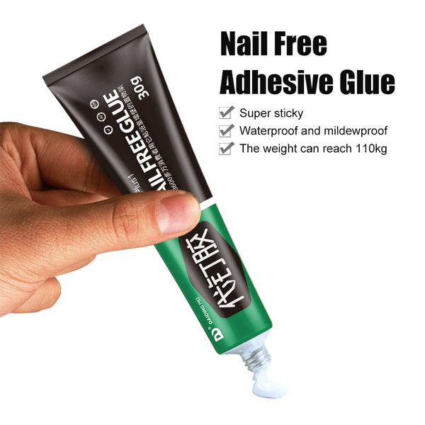 SearchFindOrder All-Purpose Quick Drying Strong Adhesive Sealant Nail Free Glue