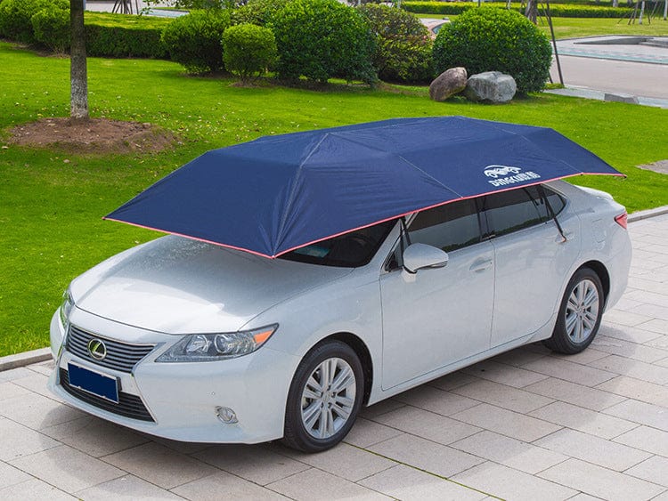 car umbrella tent Automatic Folding Car Roof Cover Umbrella Tent – SearchFindOrder