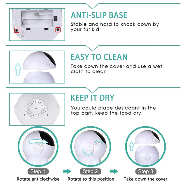 SearchFindOrder Automatic Smart Pet Feeder