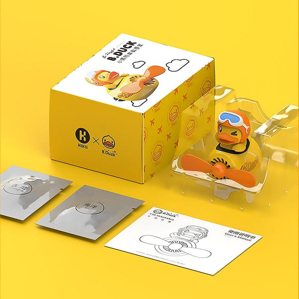 SearchFindOrder B.Duck / China Cute Bear Pilot Car Air Freshener with Rotating Propeller