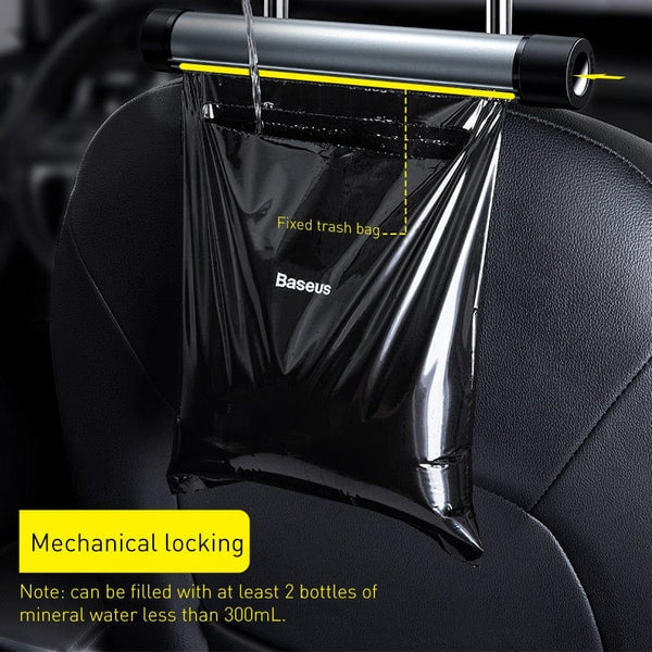 SearchFindOrder Back Seat Head Rest Roller Car Trash Can