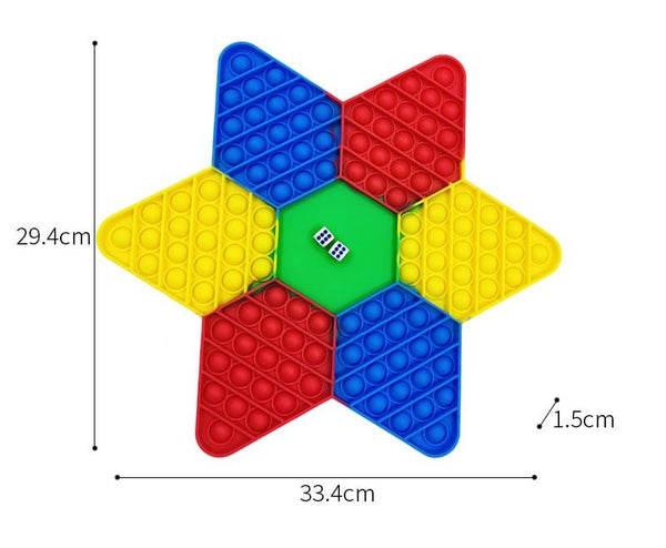 SearchFindOrder Big Bubble Press Fidget Toy Chess Game