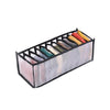 SearchFindOrder Black 11 Grids Foldable Drawer Storage Box Organizer