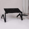 SearchFindOrder black Aluminum Alloy Laptop Portable Folding Computer Stand