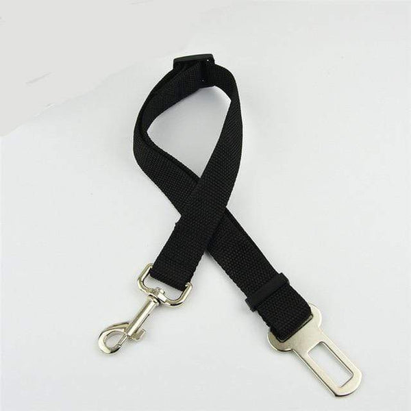 SearchFindOrder Black Pet Seat Belt Adjustable Leash