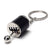 SearchFindOrder Black Six-Speed Manual Shift Keychain
