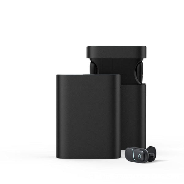 SearchFindOrder Black Touch Control Power Bank with Earphones