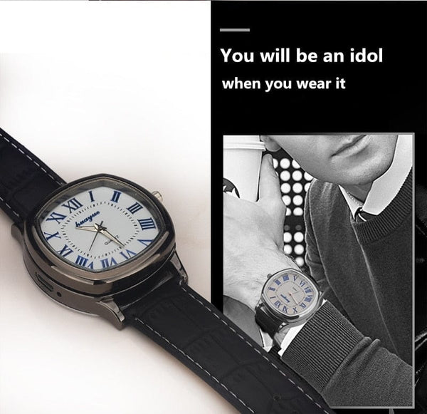 SearchFindOrder Black USB Rechargeable Creative Classic Luxury Lighter Watch