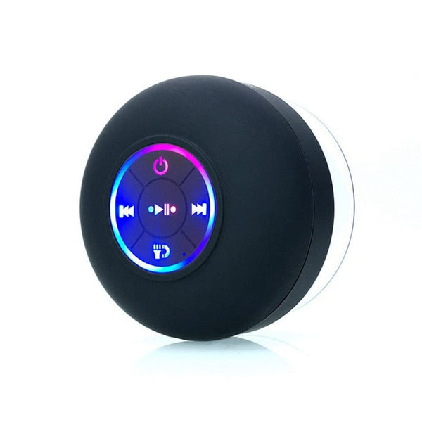 SearchFindOrder Black with light / Speaker Mini Portable Waterproof Bluetooth Speaker