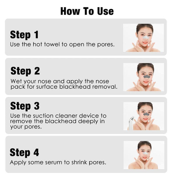 SearchFindOrder Blackhead Vacuum Pore Cleaner Beauty Tool