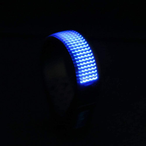 SearchFindOrder Blue / 2 pcs Rechargeable Night Running Safety Light