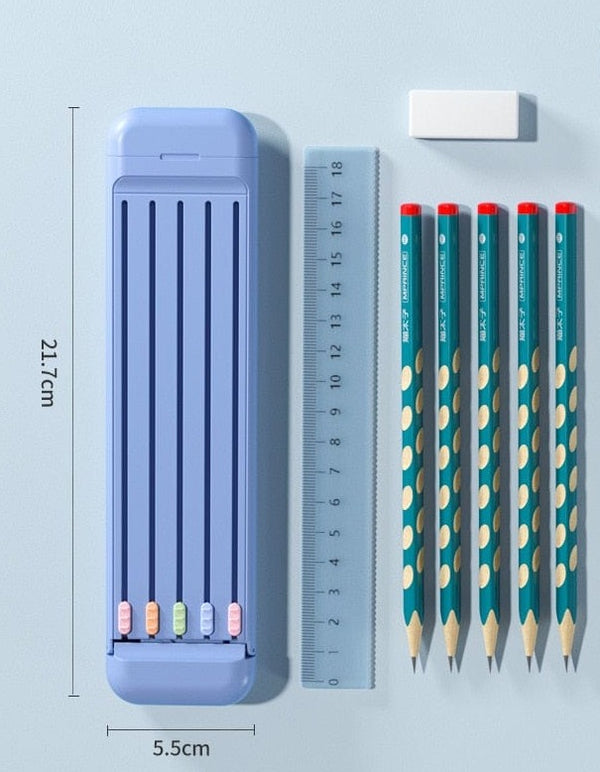 SearchFindOrder Blue / China Versatile All-in-One Pencil Case