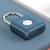 SearchFindOrder Blue Fingerprint Padlock