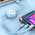 SearchFindOrder Blue / UP TO 1M Retractable Fast Charge 3 in 1 Charging Cable