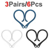 SearchFindOrder Blue, White and Black Set Ear Hook AirPods Holder