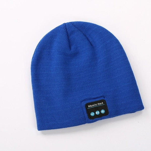 SearchFindOrder Blue Wireless Headphone Winter Hat