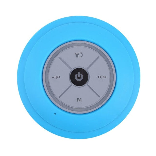 SearchFindOrder Blue with Lights Mini Portable Waterproof Bluetooth Speaker