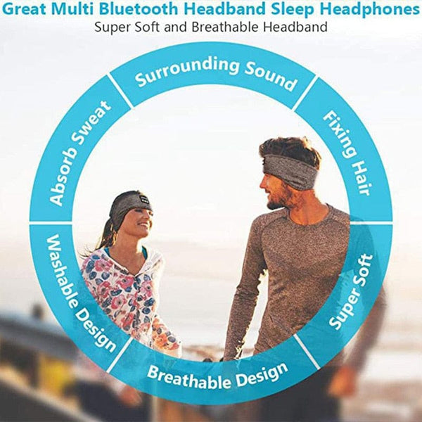 SearchFindOrder Bluetooth Knitted Music Headband