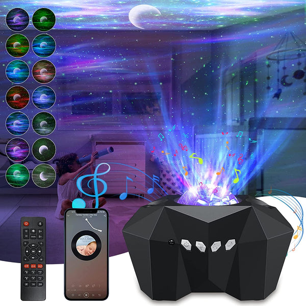 SearchFindOrder Bluetooth Music Speaker Space Galaxy Starry Sky Lamp Projector